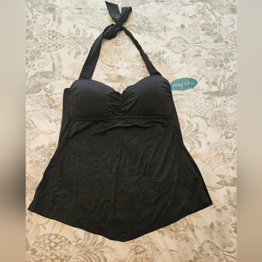 Mynah Tankini Halter Top - Medium